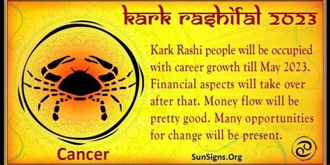 Kark Rashifal 2023 - Yearly Bhavishya Rashi Predictions - SunSigns.Org