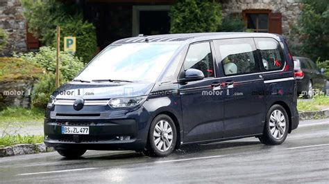 VW Transporter T7 Spied Attacking The Nurburgring In Anger - CarsRadars