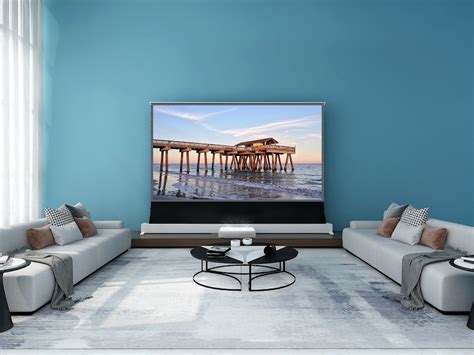 120" The Premiere Rollable Screen (2022) Television & Home Theater ...