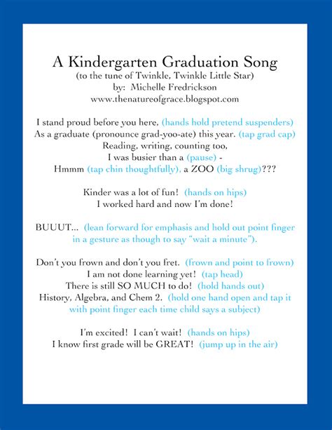 26 Preschool Graduation Activities - Teaching Expertise