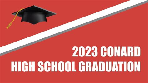 Conard High School Graduation 2023 – June 13, 2023 – West Hartford ...