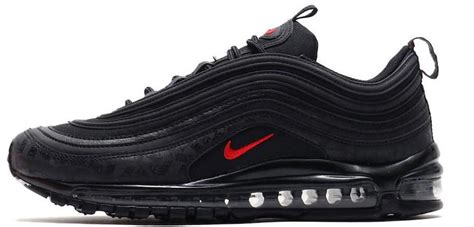 Nike Air Max 97 Black / University Red Reflective – Soldsoles