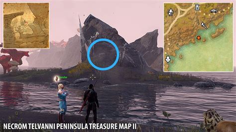 Necrom Treasure Maps Location The Elder Scrolls Online (ESO)