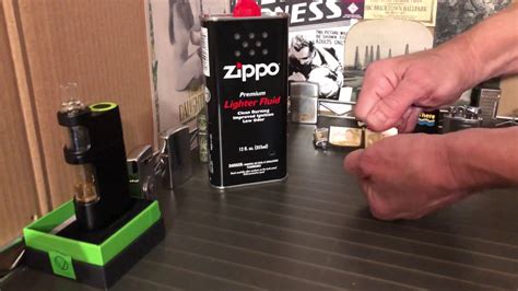 How to Refill a Zippo Lighter? - YouTube