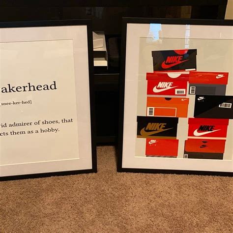 Sneaker Box Wall Art Poster by SNEAKERSposter. Nike, Sneakerhead decor ...