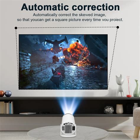 Android 11 Projector 4k Dual Wifi6 200 Ansi Allwinner H713 Bt5.0 1080p ...