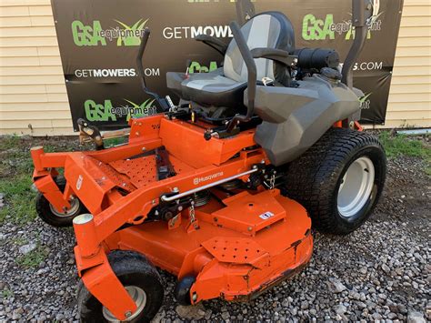 60IN HUSQVARNA PZ 60 COMMERCIAL ZERO TURN W/ONLY 140 HRS! $106 A MONTH ...