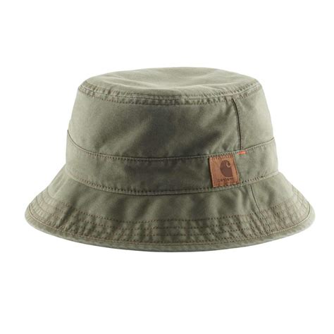 Carhartt Men's Army Green Fircrest Bucket Hat Secret Hiding Spots, Mens ...