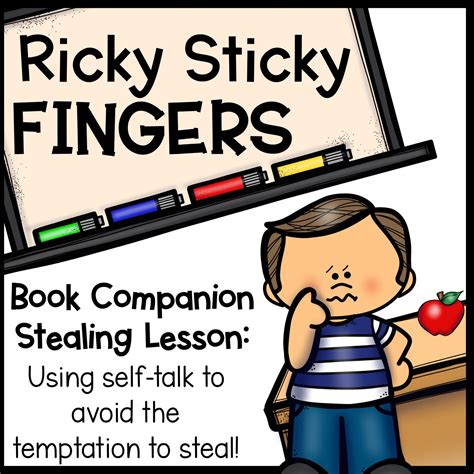 Ricky Sticky Fingers Companion Lesson - Shop The Responsive Counselor