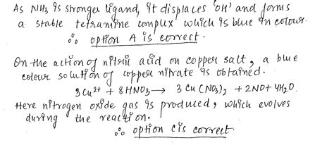 The gas produced by the action of dilute nitric acid on copper is