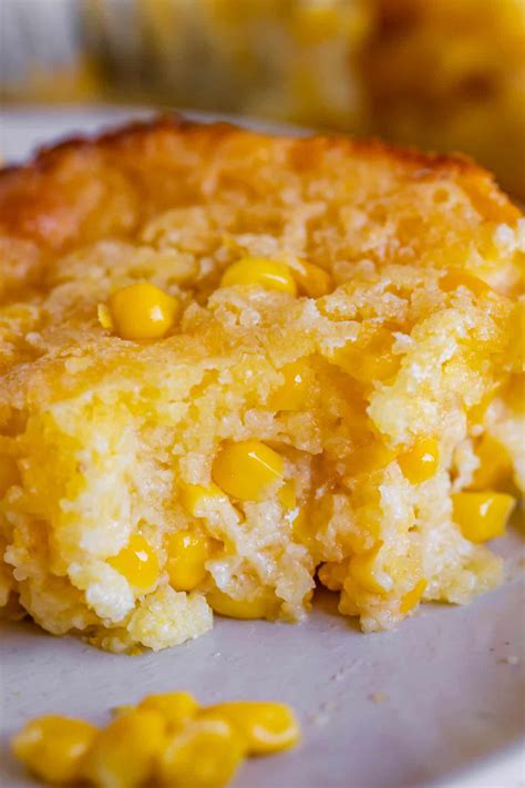 Sweet Creamed Corn Casserole (with Jiffy Mix) - The Food Charlatan