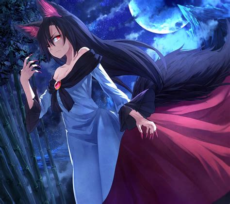 Anime Wolf Girl Pics Wallpapers - Wallpaper Cave