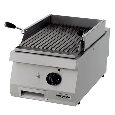 Gas grill - 700 : 7864.N1.40703.12 - Ozti - countertop / commercial ...