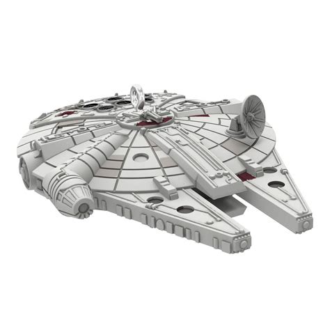 2024 Miniature Star Wars Millennium Falcon Hallmark Ornament at Hooked ...