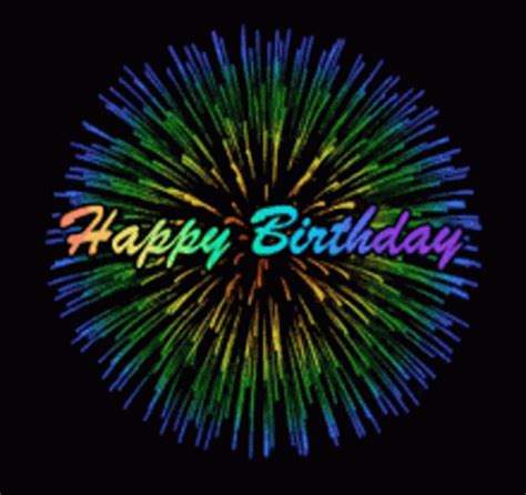 Happy Birthday Fireworks GIF - Happy Birthday Fireworks - Discover ...