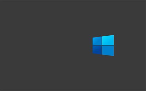 1440x900 Resolution Windows 10 Dark Logo Minimal 1440x900 Wallpaper ...