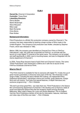 Film 4 | PDF | Free Download