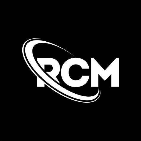 RCM logo. RCM letter. RCM letter logo design. Initials RCM logo linked ...