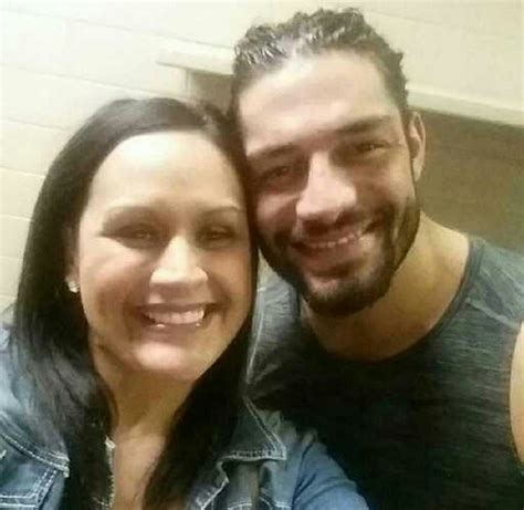 WWE Superstar Roman Reigns (Joe Anoa'i) and his older sister Vanessa ...