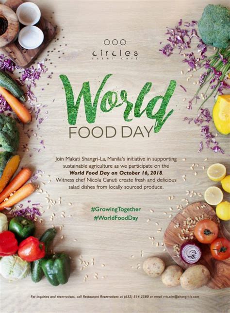 World Food Day Poster - Orange Magazine