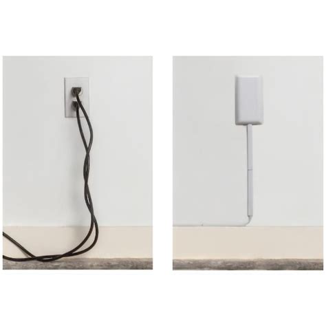 sleek socket 9-ft 12/3 3-Prong White Indoor SPT-2 Light Duty General ...