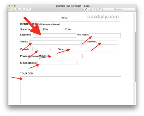 Turn Pdf Into Fillable Form Mac - Printable Forms Free Online