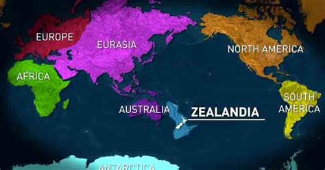 A New Continent, Zealandia Found Under The Pacific Ocean