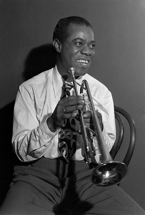 Louis Armstrong - N Y C 1946 Photograph by Daniel Hagerman