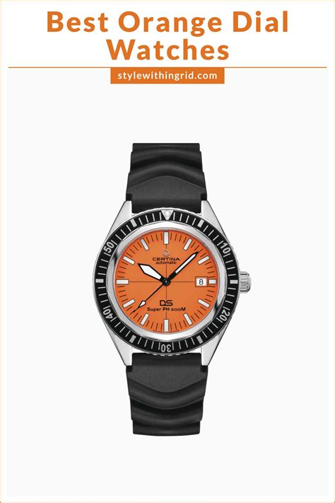 9 Best Orange Dial Watches You Can Buy – Style with Ingrid