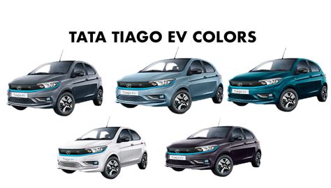 Tata Tiago EV Colors: Blue, White, Grey [Tiago Electric Photos] - GaadiKey