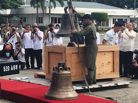 U.S. Returns Balangiga Church Bells To The Philippines After More Than ...