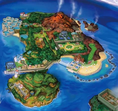 13 Secrets and Hidden Details in Pokemon Sun and Moon Alola Map ...