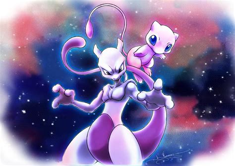 150 x 151 | Mew and mewtwo, Pokemon mew, Pokemon mewtwo