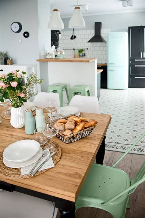 Pistachio color in interior design | Decoración de unas, Cocinas de ...