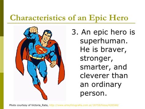 Epic Hero Characteristics