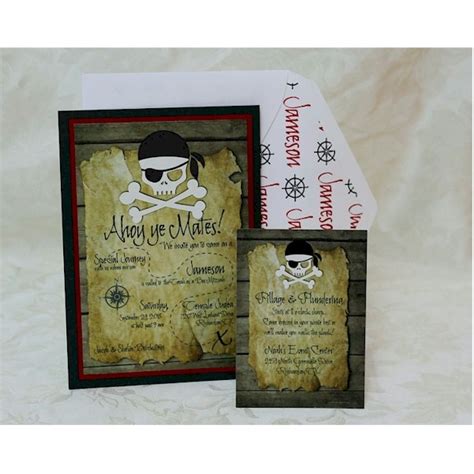 Ahoy Mates Bar Mitzvah Invitation | Bar Mitzvah invitations