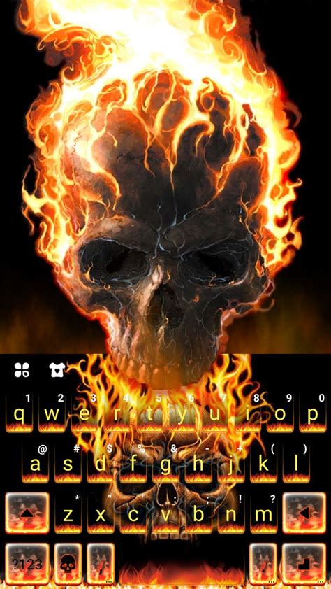 Descarga de APK de Grim Skull Emoji Keyboard para Android