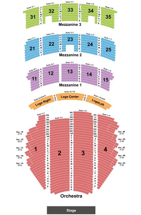 Paramount Theater Seattle Seating Chart Balcony | Two Birds Home