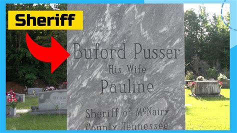 Buford Pusser Adamsville Tennessee Crash Spot Grave and more - YouTube