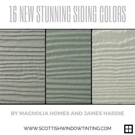 16 New Stunning Siding Colors by Magnolia Homes and James Hardie ...