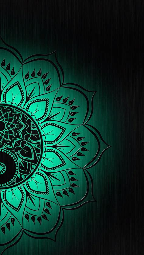 Green mandala, HD phone wallpaper | Peakpx