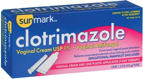 Sunmark Clotrimazole Vaginal Antifungal Cream | Optum Store