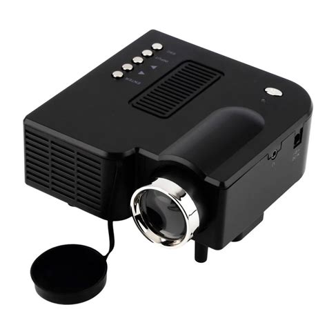 UC28 unic Portable LED Projector Cinema Theater PC&Laptop VGA/USB/SD/AV ...