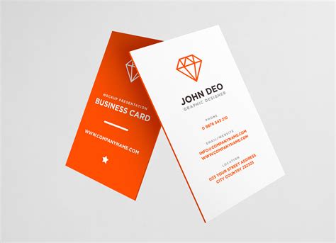 Business Card Size Template Photoshop