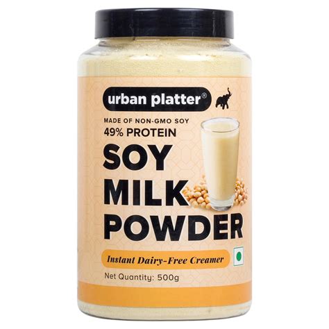 Buy Urban Platter Soya Milk Powder, 500g [-Based/Milk Alternative, Non ...