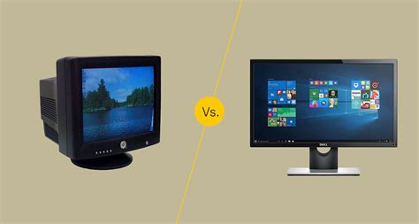 CRT vs. LCD Monitors