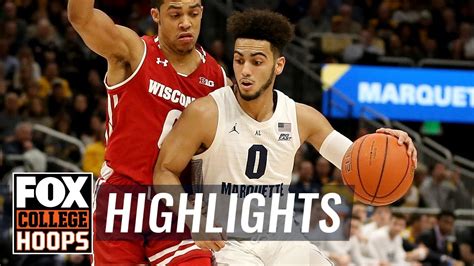 Marquette vs. Wisconsin | FOX COLLEGE HOOPS HIGHLIGHTS - YouTube