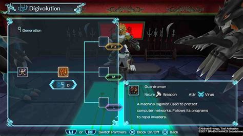 Digimon World Next Order: Digivolution Guide - Game Specifications