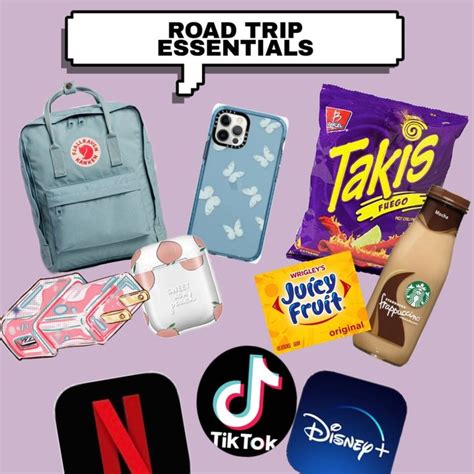 Road trip essentials | Road trip essentials, Road trip kit, Road trip