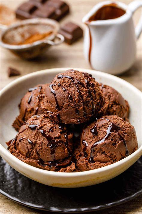 Dark Chocolate Keto Ice Cream (Sugar-Free) - Keto Pots